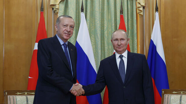 Cumhurbaşkanı Erdoğan, Putin ile görüştü