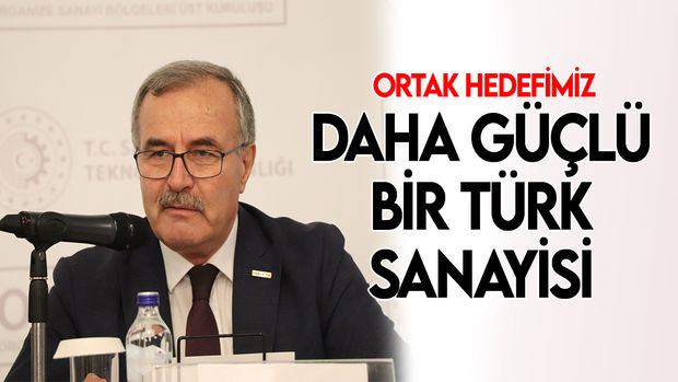 Başkan Kütükcü: Ortak hedefimiz daha güçlü bir Türk sanayisi