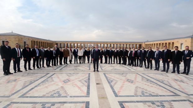 Genel Başkanımız Sayın Erkan Güral’ın Başkanlığında, Anıtkabir Ziyareti