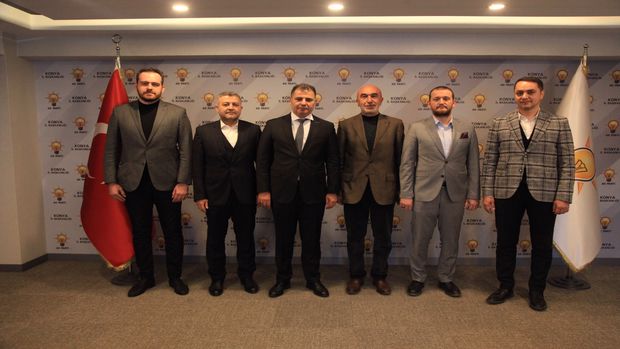 Konyagiad'dan Ak Parti Konya İl Başkanı Sn. Hasan Angı'ya Ziyaret