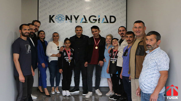 KONYAGİAD, Kurtulmuş Ortaokulu Atletizm Sporcularını Konya'da Misafir Etti.