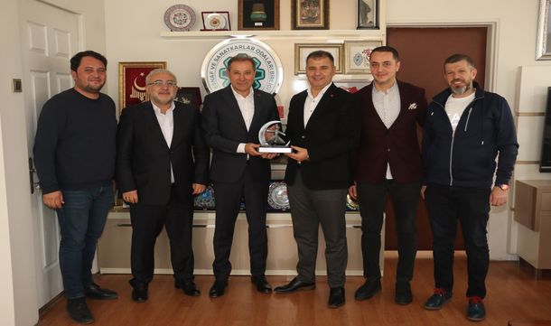 Konyagiad'dan Konya Esnaf ve Sanatkarlar Odaları Birliği Başkanı Sn. Muharrem KARABACAK'a Ziyaret