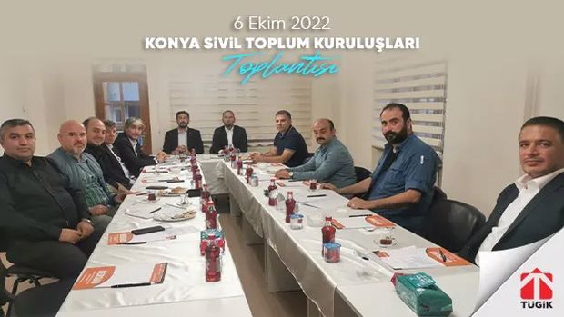 Konya Sivil Toplum Kuruluşları Toplantısı - 6 Ekim 2022