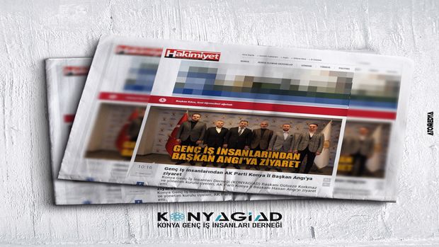 Konyagiad'dan Ak Parti Konya İl Başkanı Sn. Hasan Angı'ya Ziyaret - Basın Yansımaları